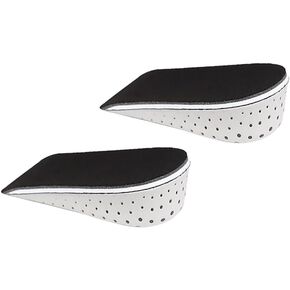 Memory Foam Height Increase Insoles Invisible Shoe Lifts Heel Inserts Elevation Footwear Cushion Foot Pads Shoe Inserts Soft Breathable Replacement Inserts 2.3cm