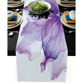 Dining Table Runner Dresser Scarf Linen Burlap Fabric,Galaxy Stars in Space Universe Celestial Astronomical Planets Washable Table Runners 36 Inches Long for Home Kitchen Wedding Party Decor