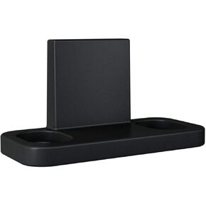 Black Bypass Sliding Barn Door Hardware Replacement Plastic Floor Guide，Surface Processed(2 Pack)