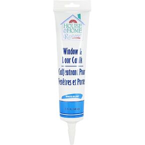 Red Devil 0848 House & Home Restore Premium Window & Door Caulk, 5 Fl. Oz, White