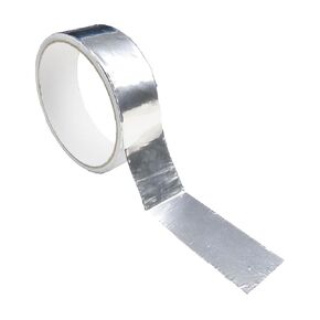1 Pack Silver Aluminum Tape, Foil Tape, 2 inch (50mm) x 16 Feet (5 Meter), 3.9mil (0.1mm), Heavy Duty Duct Tape for Heat Insulation, HVAC, Dryer Vents, Wrap Pipe, Repair Ducting