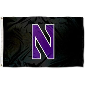 Northwestern Wildcats Black Flag