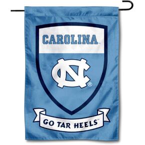 North Carolina Tar Heels Shield Garden Flag