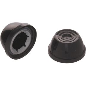 59033 Nylon Black Cap Colored Pushnut,3/16-Inch, 15-Pack