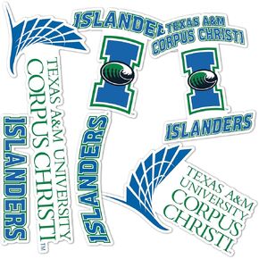 Desert Cactus Texas A&M University Stickers Corpus Christi Stickers Islanders Vinyl Decals Laptop Water Bottle Car Scrapbook T2 (Type 2)