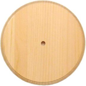 Pine Wood Clock Face-7" Round - Use 700p Movement