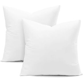 puredown® 12x20 Pillow Inserts, 2 Pack Soft Lumbar Pillows Filled with Plump Stuffer, Rectangle Decorative Pillows for Couch, Sofa, Bed and Home Decor