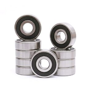 FKG 6304-2RS 20x52x15mm Deep Groove Ball Bearing Double Rubber Seal Bearings Pre-Lubricated 10 Pcs