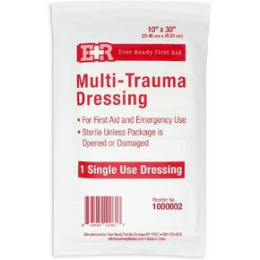 Ever Ready First Aid Multi-Trauma Dressing 10"x30" 1 Count