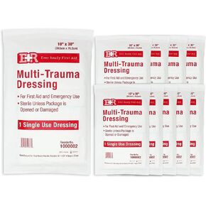 Ever Ready First Aid Multi-Trauma Dressing 10"x30" 1 Count in Saudi Arabia
