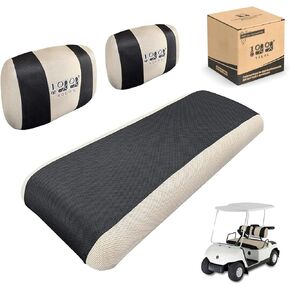 أغطية مقاعد عربة الجولف 10L0L من أجل Yamaha G2 G8 G9 G16 G19 G22 & Club Car DS Pre-2000 EZGO Marathon، غطاء المقعد الأمامي، قماش شبكي بوليستر قابل للغسل، دافئ في الشتاء وبارد في الصيف in Kuwait