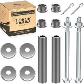 10L0L Golf Cart Spindle Knuckle Bushing Repair Kit Compatible with 2003-up Yamaha G22 G29 & Drive 2 Golf Cart,OEM# 90381-17067-00, 2NL-23448-00-00