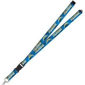 Rico Industries Los Angeles Chargers NFL Break Away Safety Lanyard with Detachable Lobster Claw End