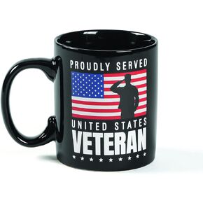 Fun Express VETERAN COFFEE MUG - Home Decor - 1 Piece in Saudi Arabia