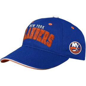 Outerstuff New York Islanders Youth Size Collegiate Arch Slouch Adjustable Strapback Hat Blue