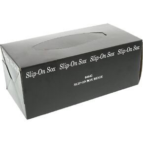 Disposable Slip On Socks 144 Pieces Beige