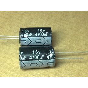 New 5PCS 4700uf 16v 16v4700uf 13 * 24mm 13X24mm 105° Radial Electrolytic Capacitor