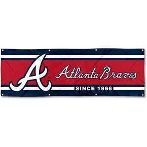 Atlanta Braves Large 2x6 Foot Banner