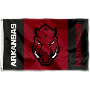 Arkansas Hogs College Flag