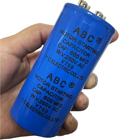 ZHANGQB ABC مكثف 600MFD 600 فائق التوهج 250 فولت أسطواني التيار المتناوب محرك تكييف الهواء مكثف البدء CD60 in Kuwait