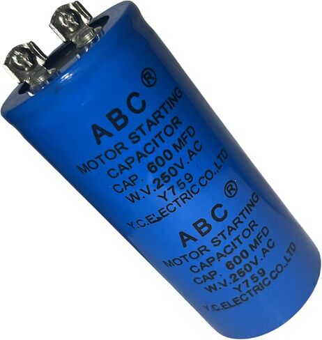 ZHANGQB ABC مكثف 600MFD 600 فائق التوهج 250 فولت أسطواني التيار المتناوب محرك تكييف الهواء مكثف البدء CD60 in Kuwait