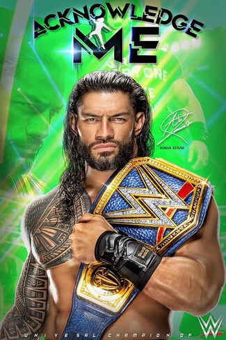 US Poster City WWe Super-Star Roman Reigns| Poster Matte The Lord of The Ring Wretling Poster Picture Wall Art Print Home Room Decor 12x18inchs(30x45cm) in Saudi Arabia