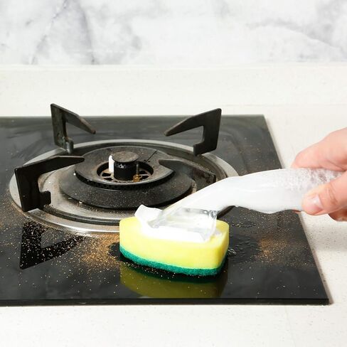 Dish Wand Replacement Heads Dish Wand Sponge Refills Replacement Heads for Kitchen Sink Cleaning in Saudi Arabia