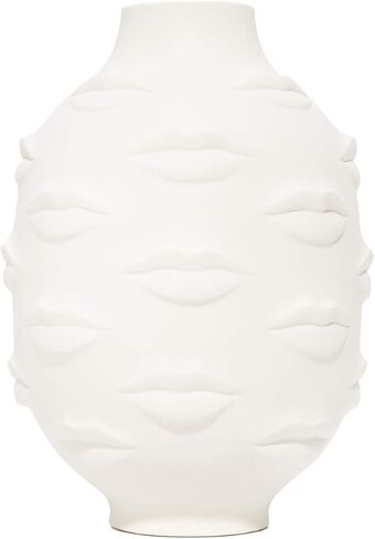 مزهرية جوناثان أدلر مستديرة، بيضاء، مقاس واحد in Kuwait