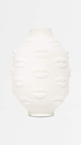 مزهرية جوناثان أدلر مستديرة، بيضاء، مقاس واحد in Kuwait