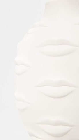 مزهرية جوناثان أدلر مستديرة، بيضاء، مقاس واحد in Kuwait