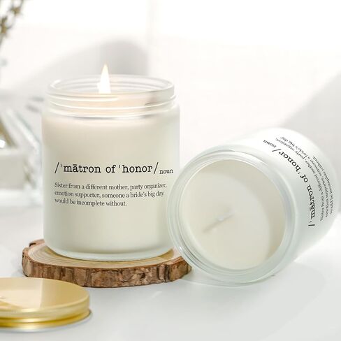 Matron of Honor Gifts, Maid of Honor Gifts Matron of Honor Proposal Bridesmaid Gifts for Wedding Day, Will be My Matron of Honor Candle Gifts from Bride, Lavender Scented Candle in Saudi Arabia
