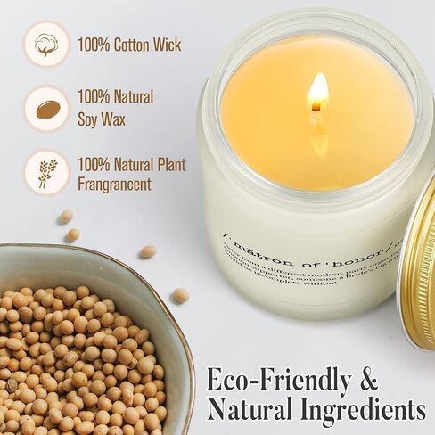 Matron of Honor Gifts, Maid of Honor Gifts Matron of Honor Proposal Bridesmaid Gifts for Wedding Day, Will be My Matron of Honor Candle Gifts from Bride, Lavender Scented Candle in Saudi Arabia