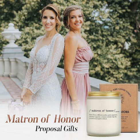Matron of Honor Gifts, Maid of Honor Gifts Matron of Honor Proposal Bridesmaid Gifts for Wedding Day, Will be My Matron of Honor Candle Gifts from Bride, Lavender Scented Candle in Saudi Arabia