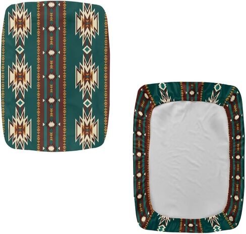 Bar Stool Covers Set of 2 Geometric Boho Floral Rectangle Stool Covers Stretch to Fit Stool Covers Rectangular 2 Pack Elastic Rectangle Bar Stool Covers Elastic Vanity Stool Cover Dark Blue in Saudi Arabia