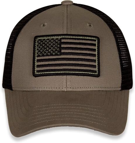 Dale JR Motorsports NASCAR USA Flag Snapback Olive Black Mesh Hat, Green in Saudi Arabia