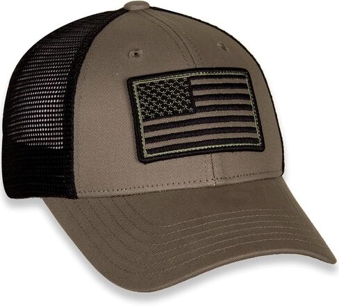 Dale JR Motorsports NASCAR USA Flag Snapback Olive Black Mesh Hat, Green in Saudi Arabia