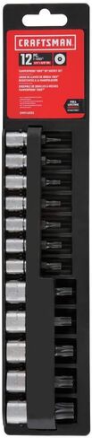 CRAFTSMAN Hex Bit Socket Set, 3/8" Drive, Metric, 6-Piece (CMMT34448) in Saudi Arabia