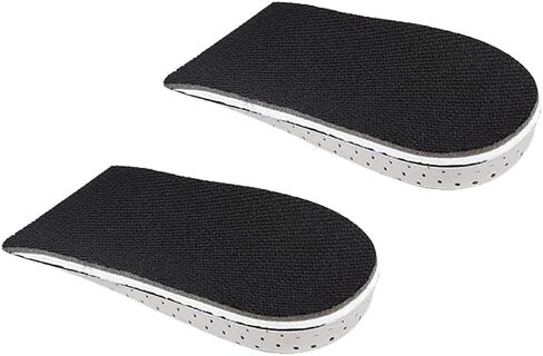 Memory Foam Height Increase Insoles Invisible Shoe Lifts Heel Inserts Elevation Footwear Cushion Foot Pads Shoe Inserts Soft Breathable Replacement Inserts 2.3cm in Saudi Arabia