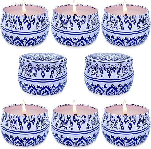 Citronella Candles Outdoor, Large 3 Packs 13.5oz 3 Wicks Soy Wax Candles, up to 225 Hours for Garden, Backyard, Patio, Yard, Balcony, Camping, Indoor in Saudi Arabia