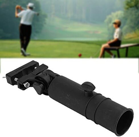 Dioche Golf Umbrella Holder, Golf Trolley Adjustable Umbrella Stand Black for Golf Cart Handles in Saudi Arabia