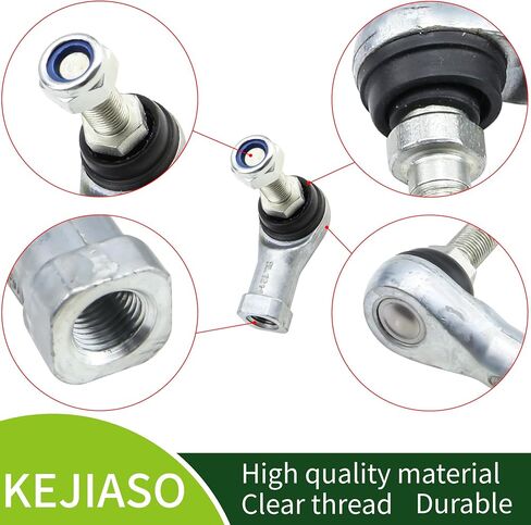Golf Cart Outer Tie Rod End Kit for Yamaha G22, G27, G29/Drive 2003-Up, 2 Packs Ball Joint, Replaces JU0-F3841-00, JU0-F3841-00-00 in Saudi Arabia