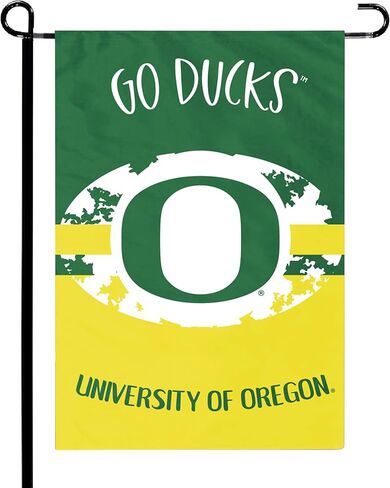 FANMATS 34993 Oregon Ducks Stylish Garden Flag 12"x18" in Saudi Arabia