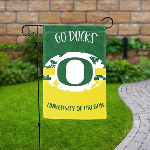 FANMATS 34993 Oregon Ducks Stylish Garden Flag 12"x18" in Saudi Arabia
