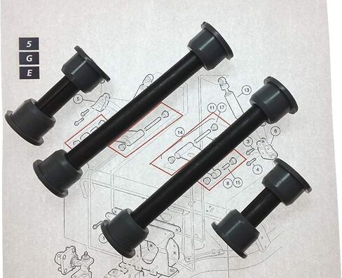 Dr.Acces Club Car Precedent Front or Rear Leaf Spring& Front Upper A Arm Suspension Fits Club Car Precedent Golf Cart,Bushing and Sleeve Kit in Saudi Arabia