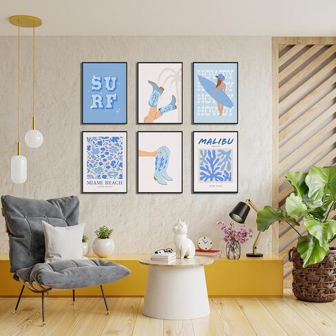 Funky Bar Cart Decor Poster Set of 6 Vintage Trendy Black and White Cocktail Wall Art Colorful Bar Aesthetic Art Print for Living Room Restaurant Apartment Kitchen Home Wall Decor 8x10inch Unframed in Saudi Arabia