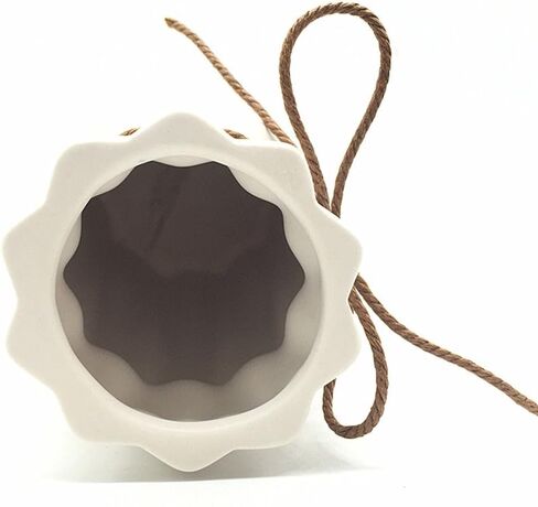 Anding White Ceramic Vase - Elegant origami art design- Ideal Gift for Friends and Family, Wedding, Desktop Center Vase, A Perfect Home Decor Vase (LY096) in Saudi Arabia