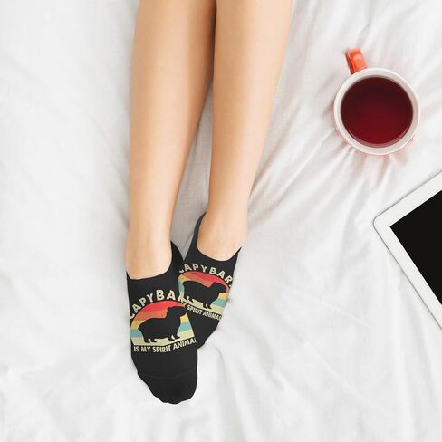 Capybara Is My Spirit Animal Womens Low Cut Socks Athletic For Mens Sock in Saudi Arabia