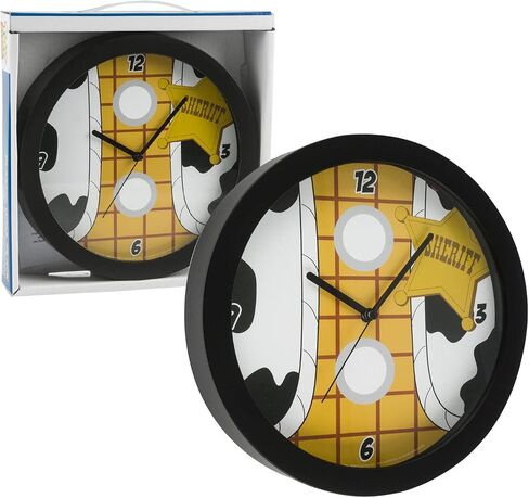 Disney Toy Story Woody Wall Clock Office Home Wall Decor 9.5 Inches in Saudi Arabia