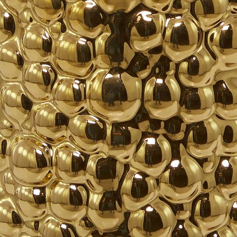 Deco 79 Ceramic Vase with Bubble Texture, 7" x 7" x 25", Black in Saudi Arabia