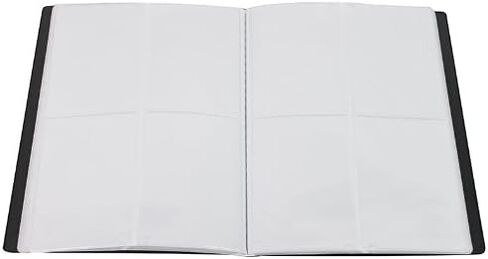 Monster 4 Pocket Trading Card Album- 20 Side Loading, Theft Deterrent, Padded Pages for Extra Protection - Deluxe Binder Holds 160 Yugioh, MTG, Magic The Gathering, Pokémon & Sport Cards - Matte Black in Kuwait